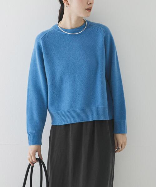セール】ウォッシャブルウールカシミヤニット（ニット/セーター