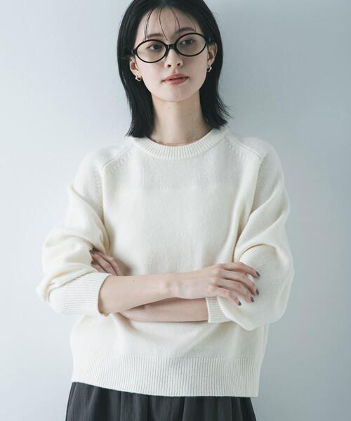 セール】ウォッシャブルウールカシミヤニット（ニット/セーター