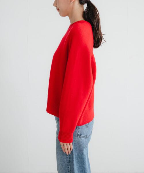 セール】ウォッシャブルウールカシミヤニット（ニット/セーター