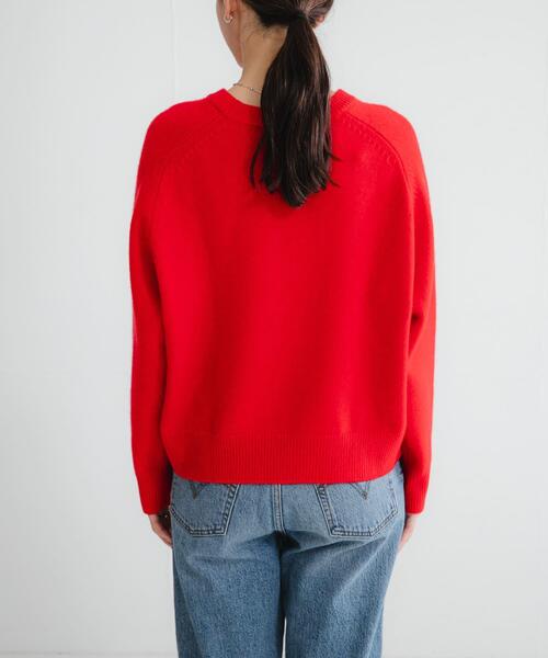 新品　ARCHIVIO レッド カシミヤニットセーター 新品 ARCHIVIO レッド カシミヤニットセーター 楽天市場】セーター