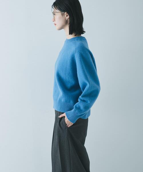 セール】ウォッシャブルウールカシミヤニット（ニット/セーター
