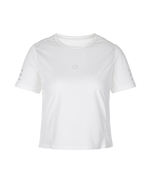 SHELL CORPORATION(シェルコーポレーション)の「Ultra Trail リフレクティブ半袖ベースレイヤー - 全4色(Tシャツ/カットソー・レディース・ブラック/バイオレット/ミント・SMALL/MEDIUM)」の8枚目の写真