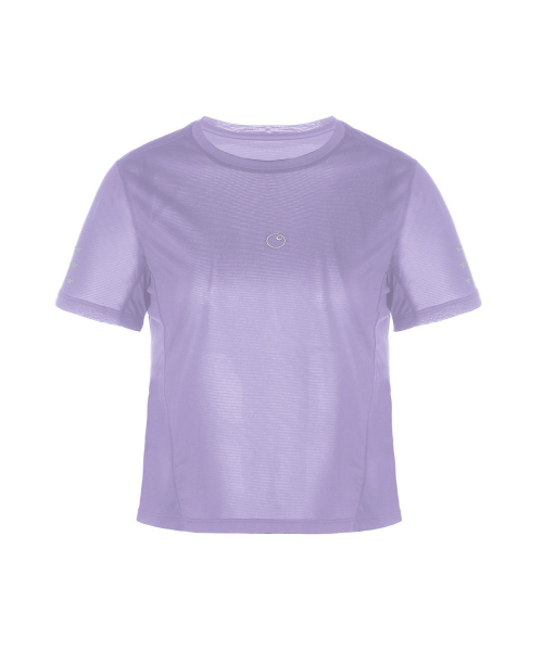 SHELL CORPORATION(シェルコーポレーション)の「Ultra Trail リフレクティブ半袖ベースレイヤー - 全4色(Tシャツ/カットソー・レディース・ブラック/バイオレット/ミント・SMALL/MEDIUM)」の13枚目の写真