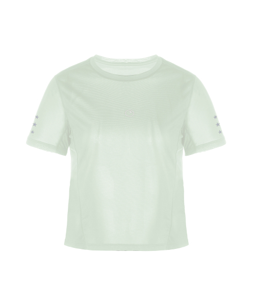 SHELL CORPORATION(シェルコーポレーション)の「Ultra Trail リフレクティブ半袖ベースレイヤー - 全4色(Tシャツ/カットソー・レディース・ブラック/バイオレット/ミント・SMALL/MEDIUM)」の16枚目の写真