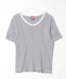 MILLER（ミラー）の「ボーダー柄半袖Tシャツ【Dessinコラボ】（Tシャツ/カットソー）」