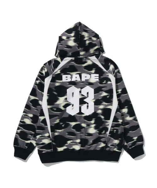A BATHING APE(アベイシングエイプ)の「SCREEN CAMO FOOTBALL LOGO RELAXED FIT PULLOVER HOODIE(パーカー・メンズ・ブラック/ブルー・X-LARGE/SMALL/XX-LARGE/MEDIUM/LARGE)」の3枚目の写真