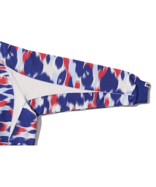 A BATHING APE(アベイシングエイプ)の「SCREEN CAMO FOOTBALL LOGO RELAXED FIT PULLOVER HOODIE(パーカー・メンズ・ブラック/ブルー・X-LARGE/SMALL/XX-LARGE/MEDIUM/LARGE)」の10枚目の写真