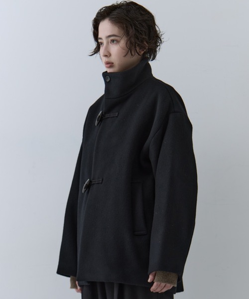 Dessin de Mode（デッサンドモード）の「【Dessin de mode/デッサンデモード】《STUDIOUS別注》 ダッフルコート（その他アウター・レディース・ネイビー/ブラック・1/2）」の16枚目の写真