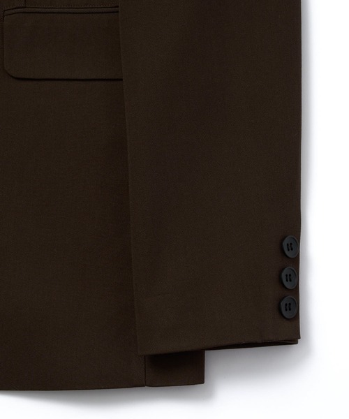 Noen（ノエン）の「クラシックテーラードジャケット【セットアップ対応】（テーラードジャケット・メンズ・ダークブラウン/ブラック・LARGE/MEDIUM）」の19枚目の写真