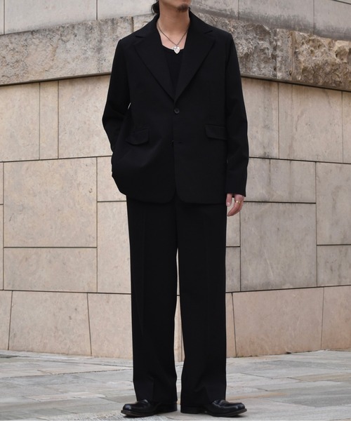 Noen（ノエン）の「クラシックテーラードジャケット【セットアップ対応】（テーラードジャケット・メンズ・ダークブラウン/ブラック・LARGE/MEDIUM）」の6枚目の写真