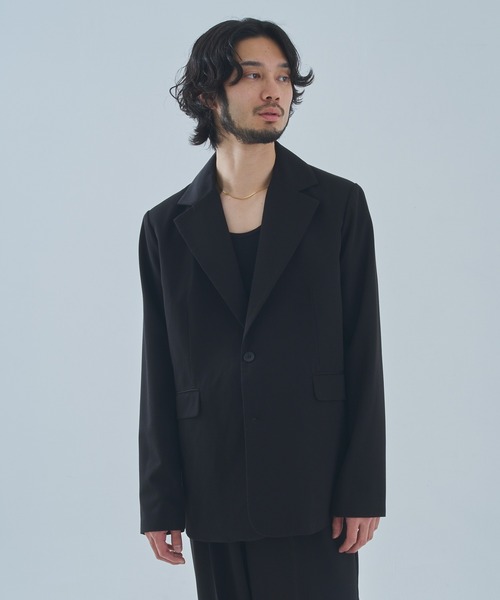 Noen（ノエン）の「クラシックテーラードジャケット【セットアップ対応】（テーラードジャケット・メンズ・ダークブラウン/ブラック・LARGE/MEDIUM）」の22枚目の写真