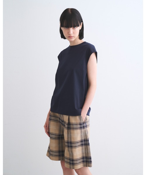 Traditional Weatherwear（トラディショナルウェザーウェア）の「MANSELTON（Tシャツ/カットソー・レディース・オフホワイト/ブラック/ブロンズ/ネイビー・S/XS）」の5枚目の写真