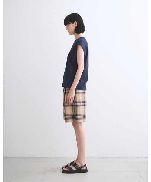 Traditional Weatherwear（トラディショナルウェザーウェア）の「MANSELTON（Tシャツ/カットソー・レディース・オフホワイト/ブラック/ブロンズ/ネイビー・S/XS）」の7枚目の写真