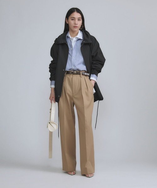 Chaos(カオス)の「Chaos(カオス)/ ◇VACHEMENT◇別注タフタブルゾン(ブルゾン・レディース・ブラック/ベージュ・FREE)」の4枚目の写真