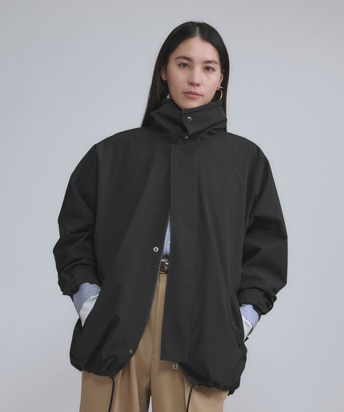 Chaos(カオス)の「Chaos(カオス)/ ◇VACHEMENT◇別注タフタブルゾン(ブルゾン・レディース・ブラック/ベージュ・FREE)」の14枚目の写真