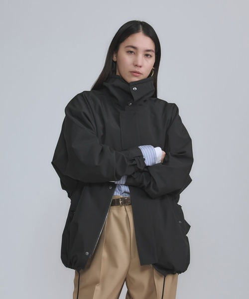 Chaos(カオス)の「Chaos(カオス)/ ◇VACHEMENT◇別注タフタブルゾン(ブルゾン・レディース・ブラック/ベージュ・FREE)」の15枚目の写真