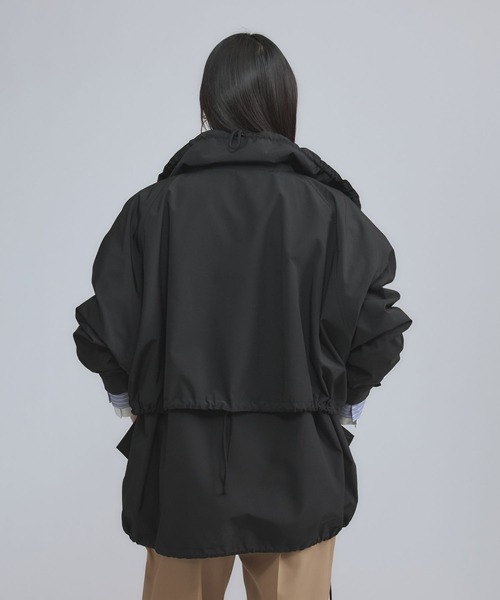 Chaos(カオス)の「Chaos(カオス)/ ◇VACHEMENT◇別注タフタブルゾン(ブルゾン・レディース・ブラック/ベージュ・FREE)」の16枚目の写真