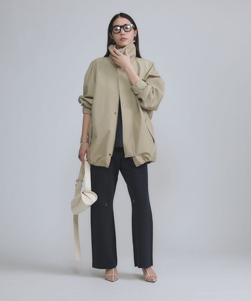 Chaos(カオス)の「Chaos(カオス)/ ◇VACHEMENT◇別注タフタブルゾン(ブルゾン・レディース・ブラック/ベージュ・FREE)」の17枚目の写真