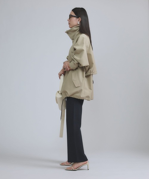 Chaos(カオス)の「Chaos(カオス)/ ◇VACHEMENT◇別注タフタブルゾン(ブルゾン・レディース・ブラック/ベージュ・FREE)」の19枚目の写真