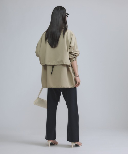 Chaos(カオス)の「Chaos(カオス)/ ◇VACHEMENT◇別注タフタブルゾン(ブルゾン・レディース・ブラック/ベージュ・FREE)」の21枚目の写真