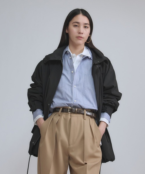 Chaos(カオス)の「Chaos(カオス)/ ◇VACHEMENT◇別注タフタブルゾン(ブルゾン・レディース・ブラック/ベージュ・FREE)」の11枚目の写真