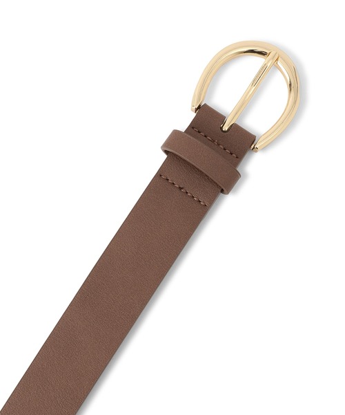 ROPE' PICNIC(ロペピクニック)の「28mmDバックルベルト(ベルト・レディース・ブラック/ブラウン・FREE)」の5枚目の写真