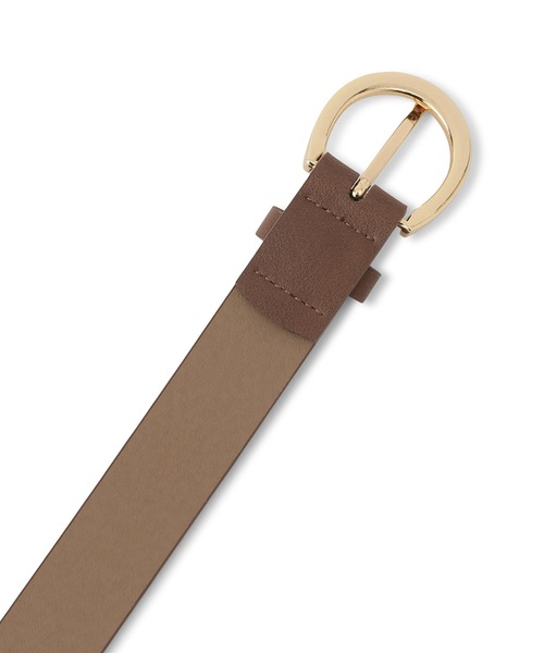 ROPE' PICNIC(ロペピクニック)の「28mmDバックルベルト(ベルト・レディース・ブラック/ブラウン・FREE)」の6枚目の写真