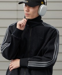 adidas デニムブルー ジップアップジャケット M adidas アディカラー ファーストブルー デニム トラックトップ