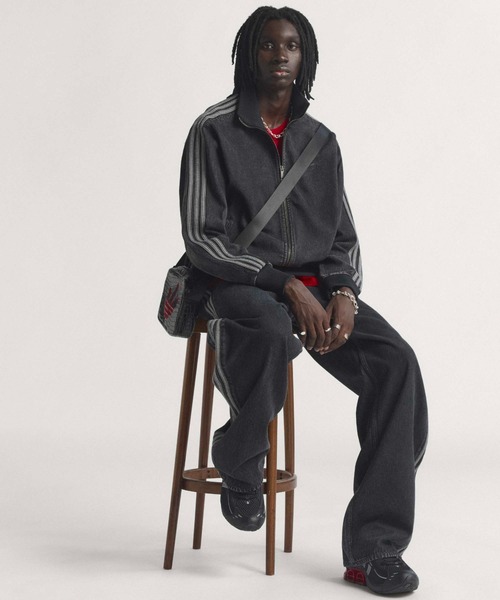 adidas(アディダス)の「adidas/アディダス ADICOLOR DENIM FIREBIRD スリーストライプス デニムジャケット(デニムジャケット・メンズ・ブルー/ブラック・XL/L/M/S)」の18枚目の写真