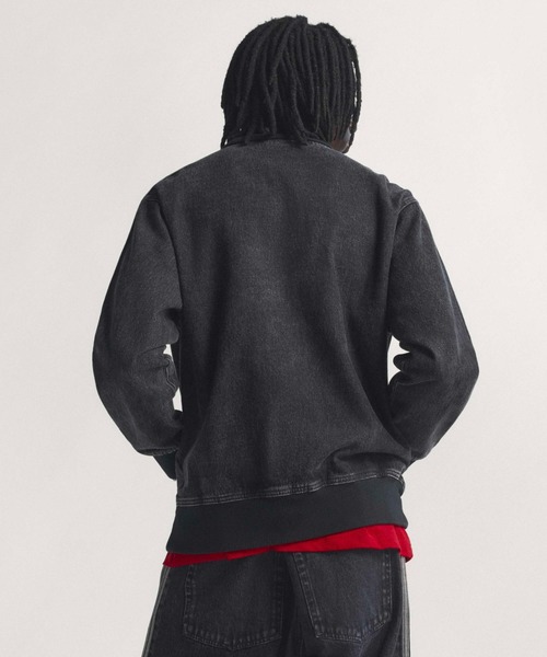 adidas(アディダス)の「adidas/アディダス ADICOLOR DENIM FIREBIRD スリーストライプス デニムジャケット(デニムジャケット・メンズ・ブルー/ブラック・XL/L/M/S)」の17枚目の写真