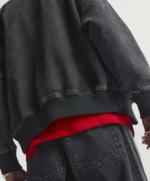 adidas(アディダス)の「adidas/アディダス ADICOLOR DENIM FIREBIRD スリーストライプス デニムジャケット(デニムジャケット・メンズ・ブルー/ブラック・XL/L/M/S)」の21枚目の写真