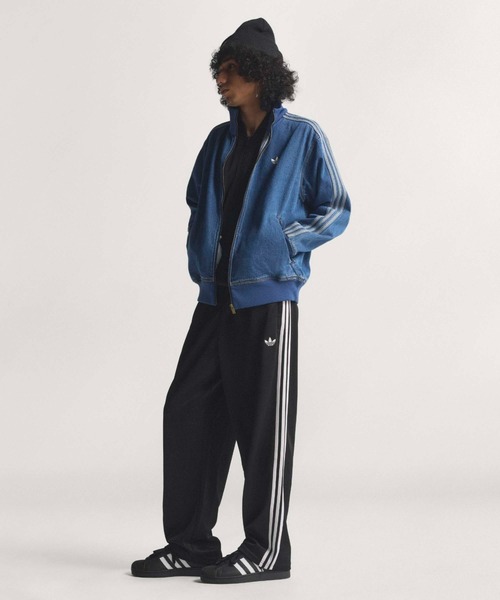 adidas(アディダス)の「adidas/アディダス ADICOLOR DENIM FIREBIRD スリーストライプス デニムジャケット(デニムジャケット・メンズ・ブルー/ブラック・XL/L/M/S)」の8枚目の写真