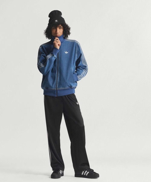 adidas(アディダス)の「adidas/アディダス ADICOLOR DENIM FIREBIRD スリーストライプス デニムジャケット(デニムジャケット・メンズ・ブルー/ブラック・XL/L/M/S)」の10枚目の写真