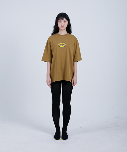 COTTONREBIRTHCLUB（コットンリバースクラブ）の「ベトモンモン Tシャツ (オリーブ)（Tシャツ/カットソー・レディース・オリーブ・ONESIZE）」の2枚目の写真