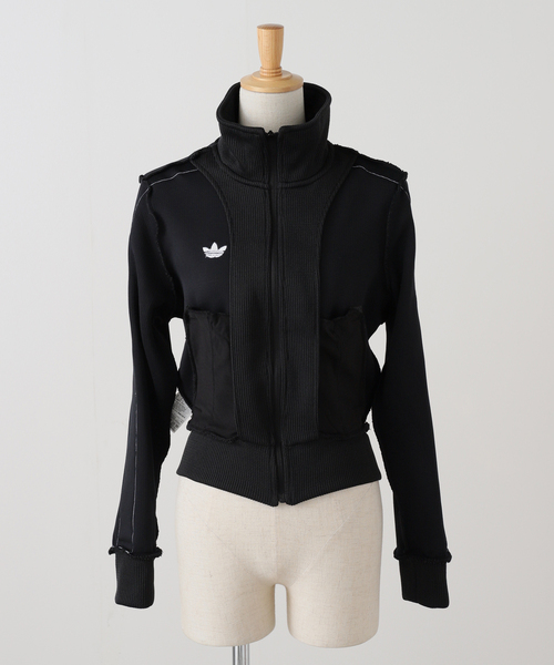 adidas Originals(アディダスオリジナルス)の「adidas originals / アディダス オリジナルス FIREBIRD ADICOLOR KNIT TRACK TOP(ブルゾン・レディース・ブラック/ネイビー・LARGE/MEDIUM)」の16枚目の写真