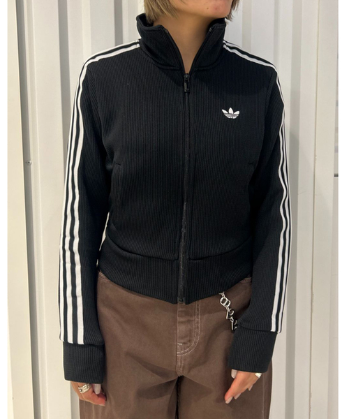 adidas Originals(アディダスオリジナルス)の「adidas originals / アディダス オリジナルス FIREBIRD ADICOLOR KNIT TRACK TOP(ブルゾン・レディース・ブラック/ネイビー・LARGE/MEDIUM)」の3枚目の写真