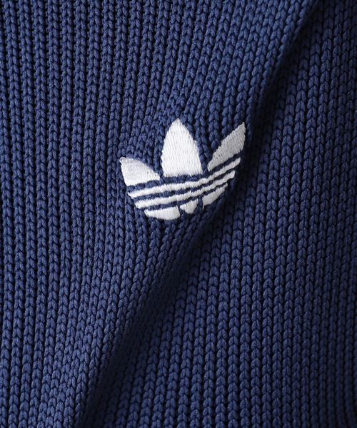 adidas Originals(アディダスオリジナルス)の「adidas originals / アディダス オリジナルス FIREBIRD ADICOLOR KNIT TRACK TOP(ブルゾン・レディース・ブラック/ネイビー・LARGE/MEDIUM)」の6枚目の写真