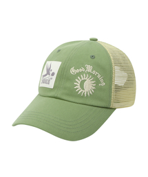 SLOWACID（スローアシッド）の「バードラベルメッシュボールキャップ[ライトグリーン]（キャップ）」