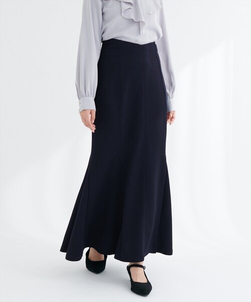 natural couture(ナチュラルクチュール)の「【1/1~4限定受注販売】ハートウエストカットマーメイドスカート(スカート・レディース・アイボリー/ブラック/ネイビー・SMALL/MEDIUM/LARGE)」の16枚目の写真