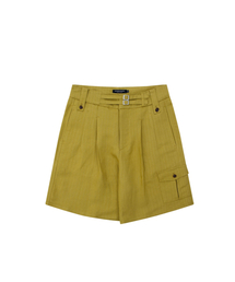 HONGWOOSUNG（ホンウソン）の「UNIFORM SHORTS_MUSTARD（その他パンツ）」