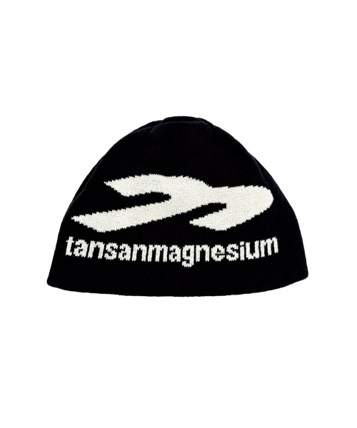 TANSANMAGNESIUM（タンサン マグネシウム）の「ジャカードバルチャービーニー（ブラック）（ニットキャップ/ビーニー・レディース・その他・ONE SIZE）」の2枚目の写真