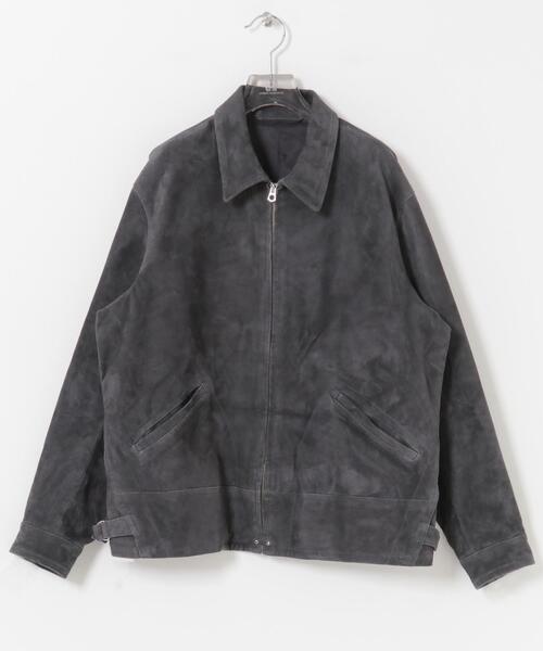 URBAN RESEARCH（アーバンリサーチ）の「GOAT SUEDE SPORTS JACKET（ブルゾン・メンズ・チャコールグレー・MEDIUM/LARGE）」の5枚目の写真