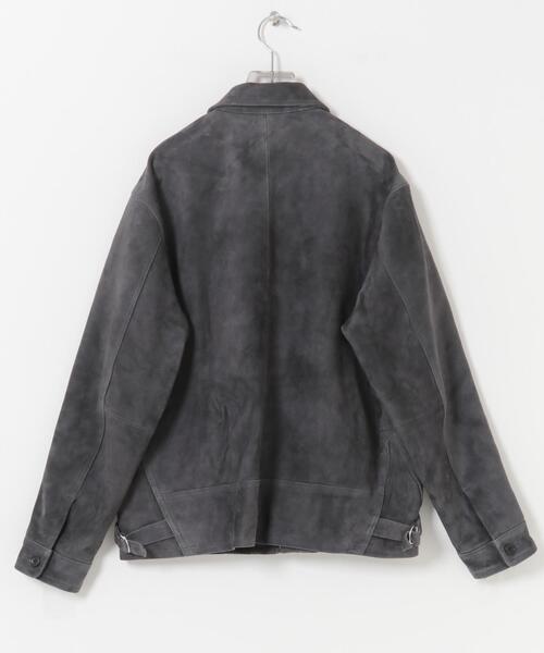 URBAN RESEARCH（アーバンリサーチ）の「GOAT SUEDE SPORTS JACKET（ブルゾン・メンズ・チャコールグレー・MEDIUM/LARGE）」の8枚目の写真