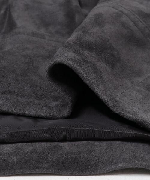 URBAN RESEARCH（アーバンリサーチ）の「GOAT SUEDE SPORTS JACKET（ブルゾン・メンズ・チャコールグレー・MEDIUM/LARGE）」の9枚目の写真