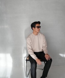 STYLISE | 【SYNQUE】Crew neck knit / 4カラー [C](ニット/セーター)