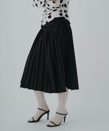FEKETE | wrapping pleated skirt / ラッピングプリーツスカート(スカート)