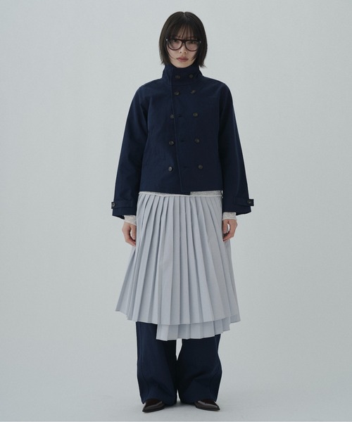 FEKETE スカート FEKETE（フェケテ） スカート frill midi flared skirt / フリル