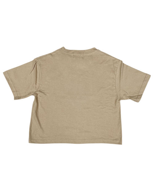 SK8ER ROCK(スケーターロック)の「トーストクロップTシャツ(ベージュ)(Tシャツ/カットソー・レディース・その他・ONE SIZE)」の2枚目の写真