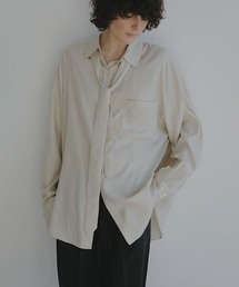 ETRE TOKYO | キュプラネクタイオーバーサイズシャツ(シャツ/ブラウス)