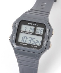 niko and... | 3ウィンドウデジタルウォッチ(デジタル腕時計)